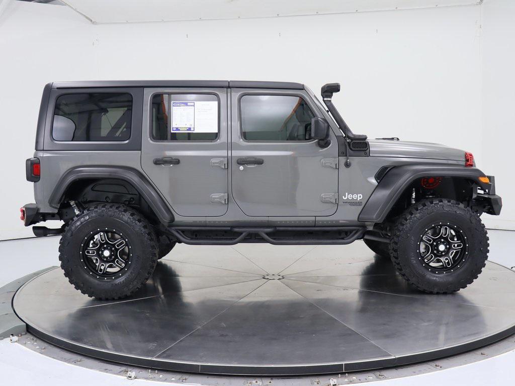 used 2021 Jeep Wrangler Unlimited car, priced at $26,427