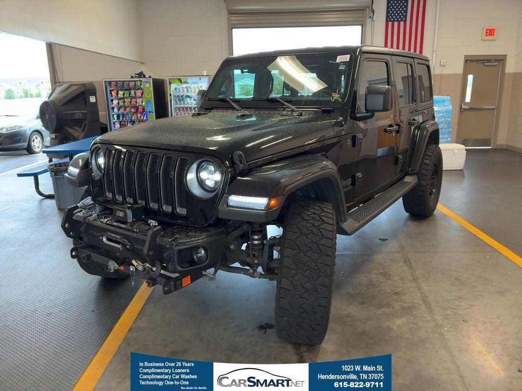 used 2021 Jeep Wrangler Unlimited car, priced at $29,483