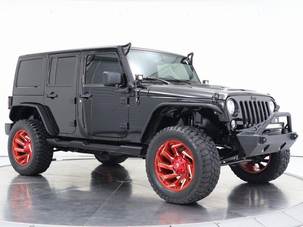 used 2018 Jeep Wrangler JK Unlimited car, priced at $24,631