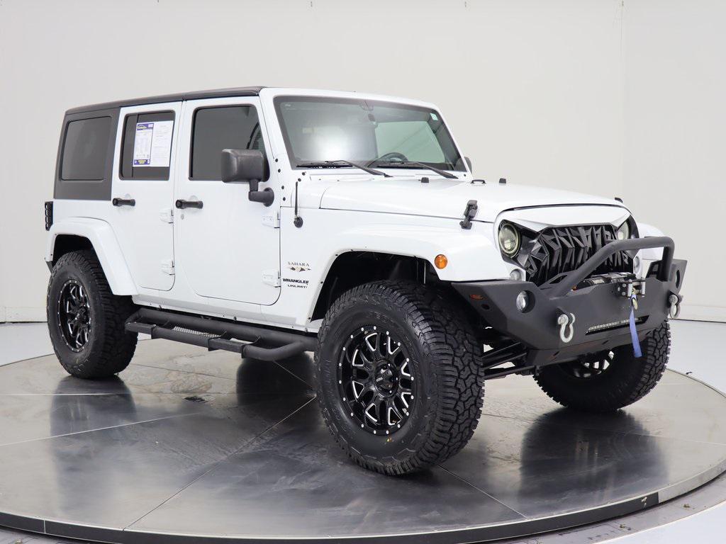 used 2018 Jeep Wrangler JK Unlimited car, priced at $20,963
