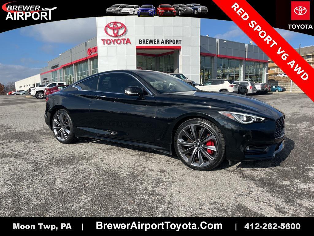 used 2022 INFINITI Q60 car, priced at $42,900