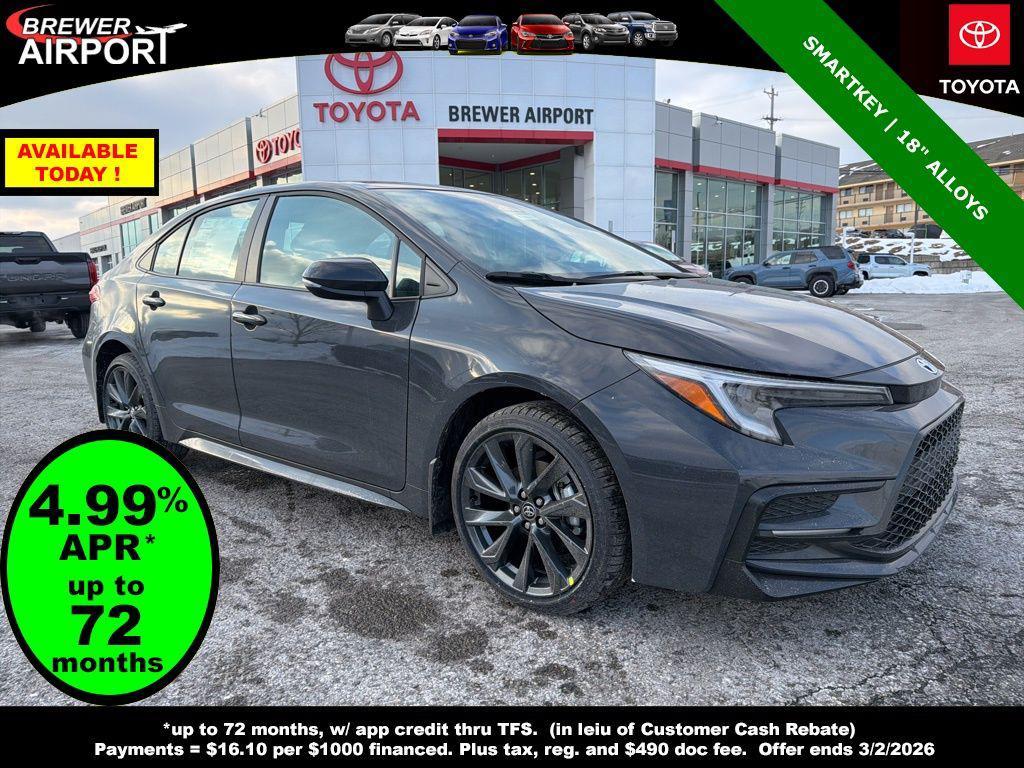 new 2026 Toyota Corolla car, priced at $27,238
