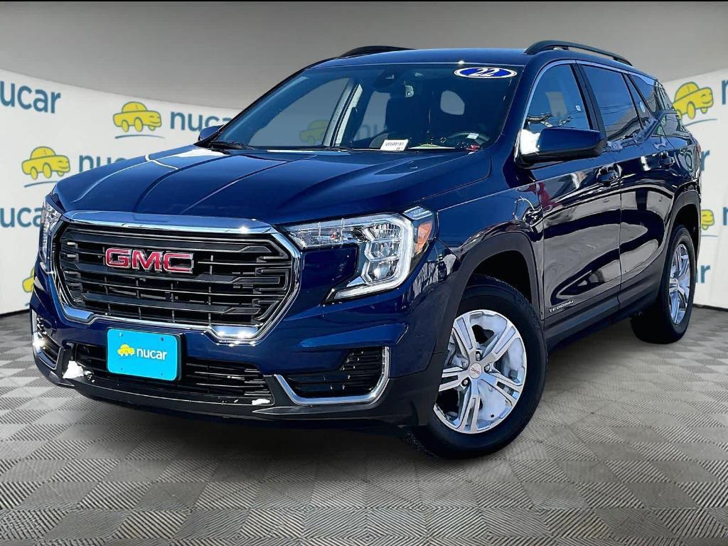 used 2022 GMC Terrain car, priced at $22,650