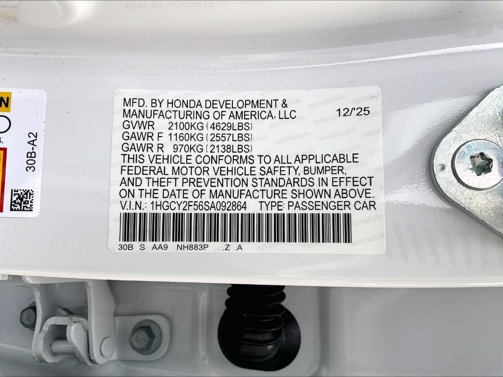 new 2025 Honda Accord Hybrid car, priced at $33,701