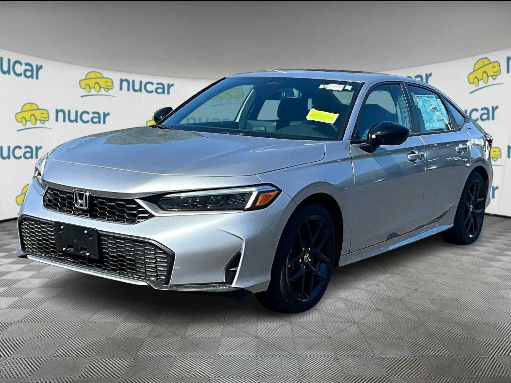 new 2025 Honda Civic Hybrid car, priced at $30,100