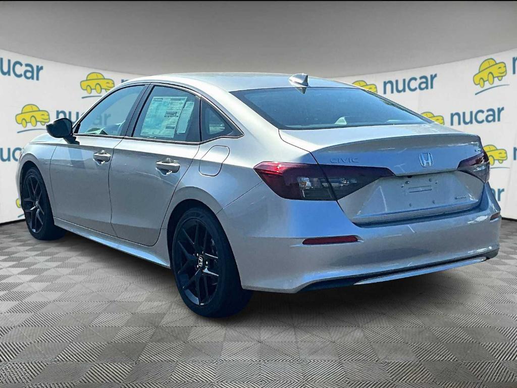new 2025 Honda Civic Hybrid car, priced at $30,100