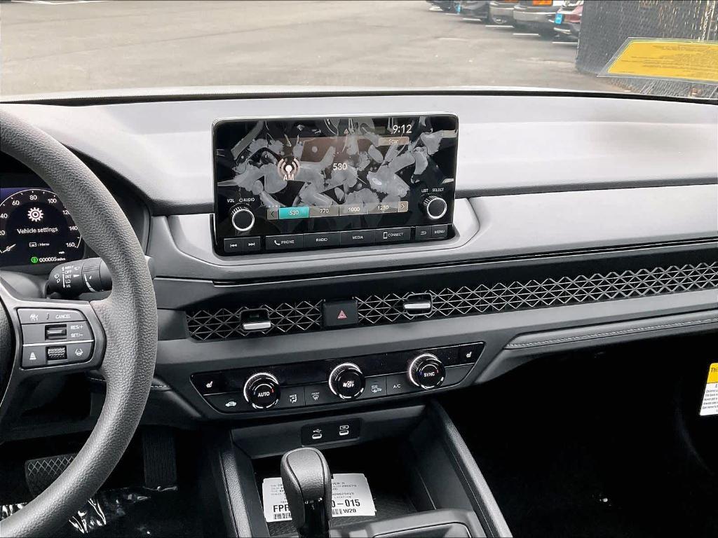 new 2025 Honda Accord car, priced at $30,620