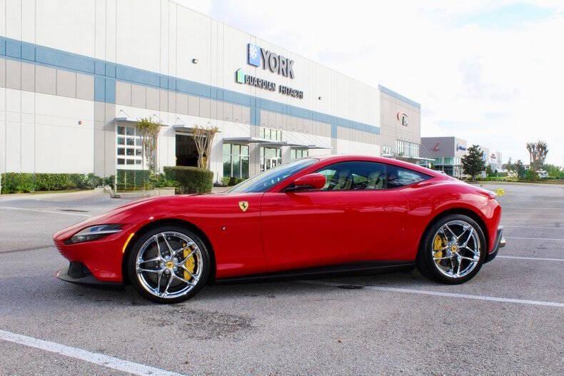 used 2022 Ferrari Roma car, priced at $229,950