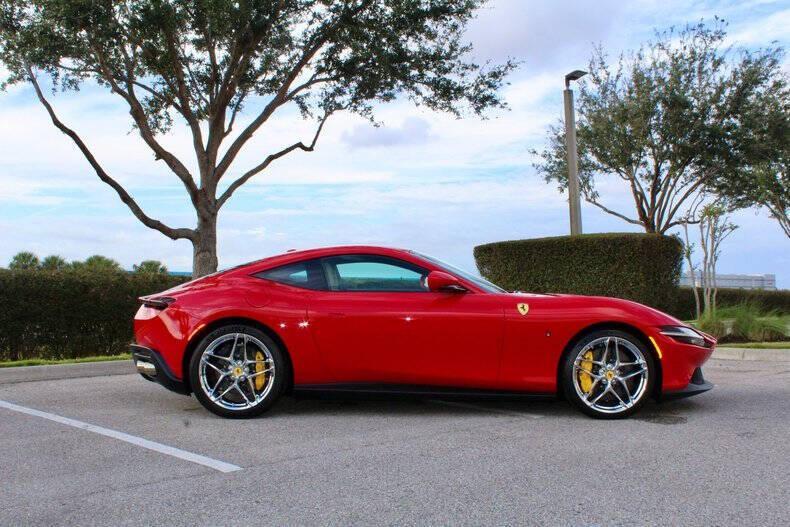 used 2022 Ferrari Roma car, priced at $229,950