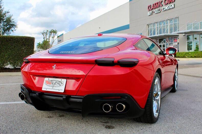 used 2022 Ferrari Roma car, priced at $229,950