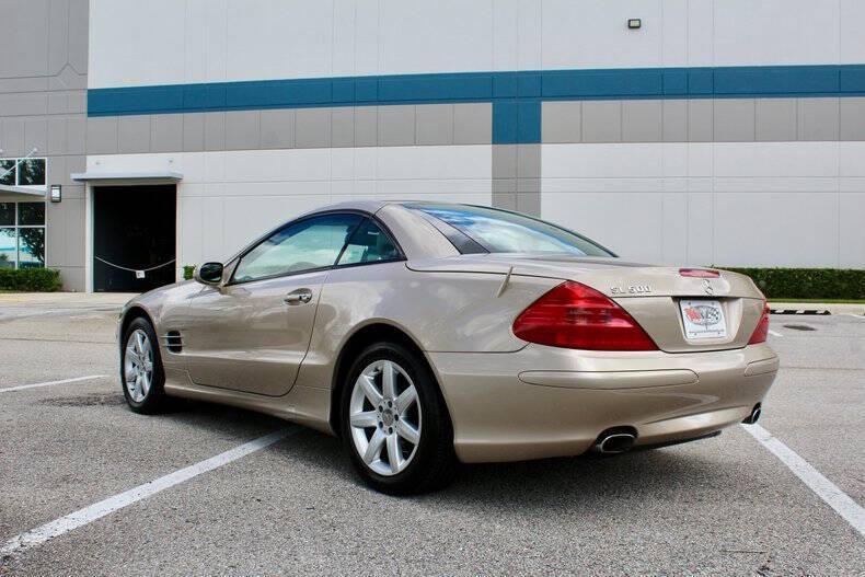 used 2003 Mercedes-Benz SL-Class car, priced at $24,950