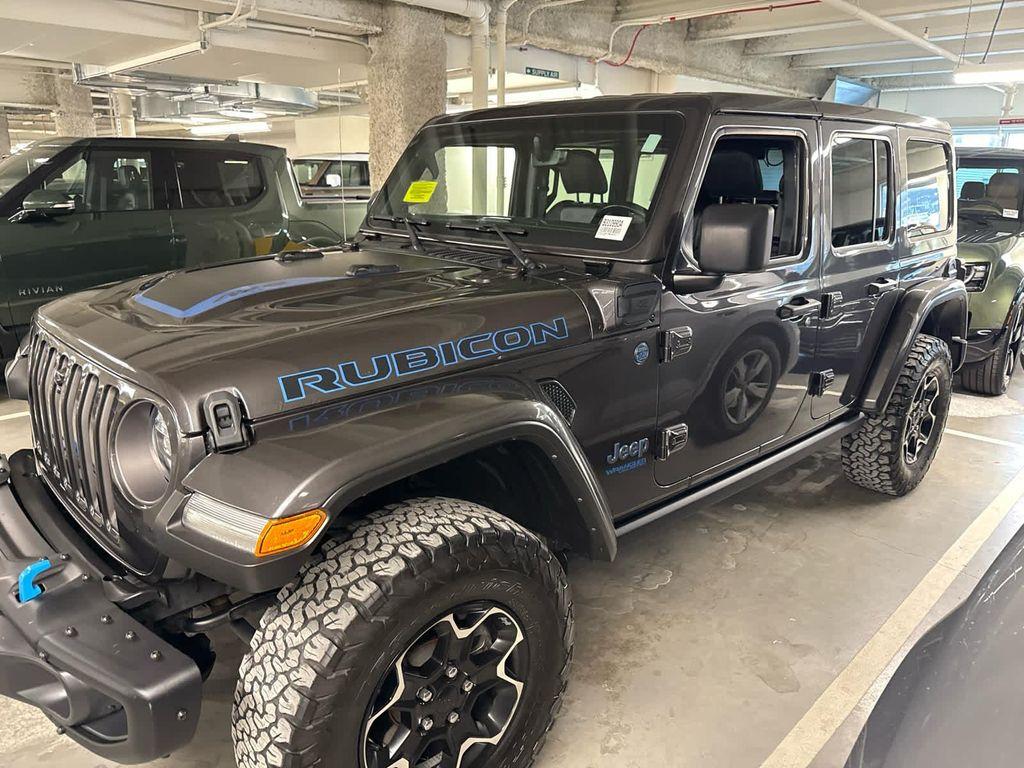 used 2021 Jeep Wrangler Unlimited 4xe car, priced at $32,998