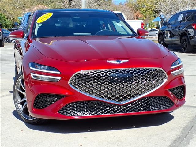 used 2022 Genesis G70 car, priced at $28,988
