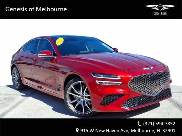 used 2022 Genesis G70 car, priced at $28,988