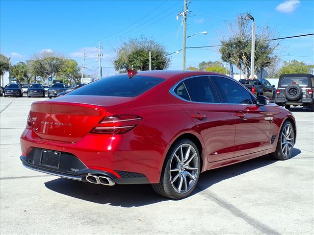 used 2022 Genesis G70 car, priced at $28,988