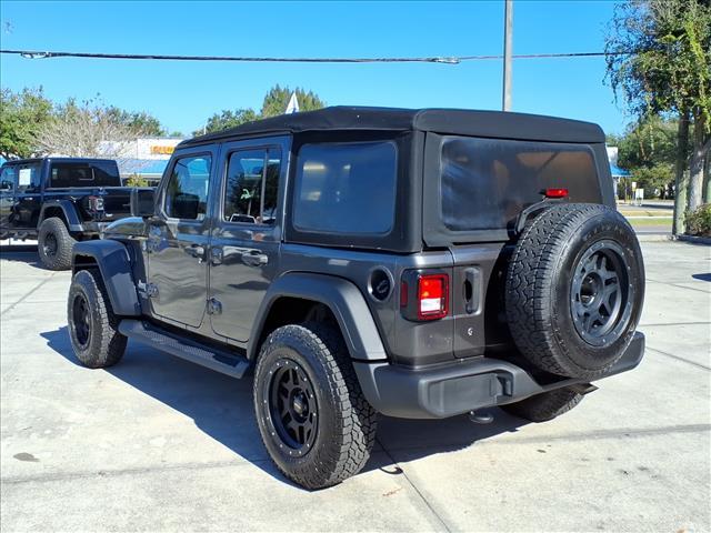 used 2019 Jeep Wrangler Unlimited car, priced at $19,995
