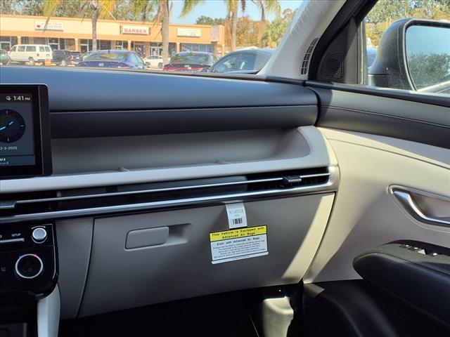 new 2025 Hyundai Tucson car, priced at $30,955