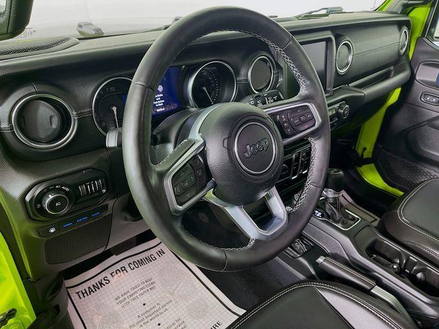 used 2021 Jeep Wrangler Unlimited 4xe car, priced at $33,655