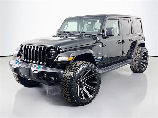 used 2022 Jeep Wrangler Unlimited 4xe car, priced at $37,997