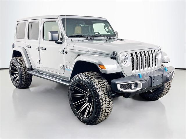 used 2022 Jeep Wrangler Unlimited 4xe car, priced at $35,887
