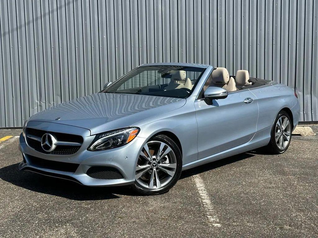 used 2018 Mercedes-Benz C-Class car, priced at $32,900