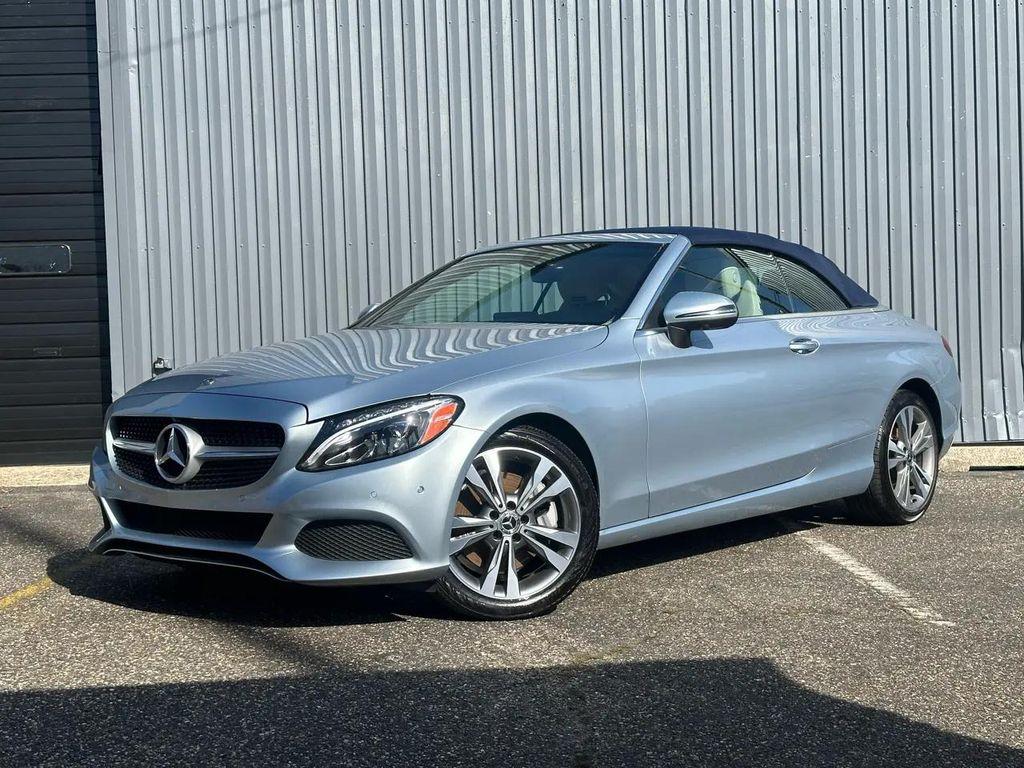used 2018 Mercedes-Benz C-Class car, priced at $32,900