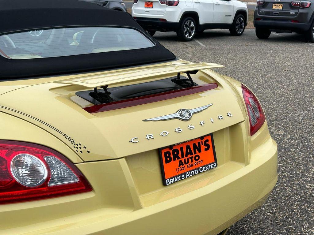 used 2005 Chrysler Crossfire car, priced at $14,900
