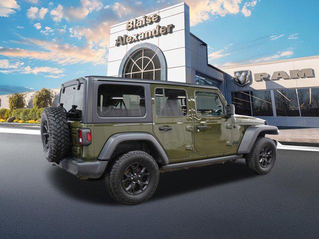 used 2022 Jeep Wrangler car, priced at $27,200