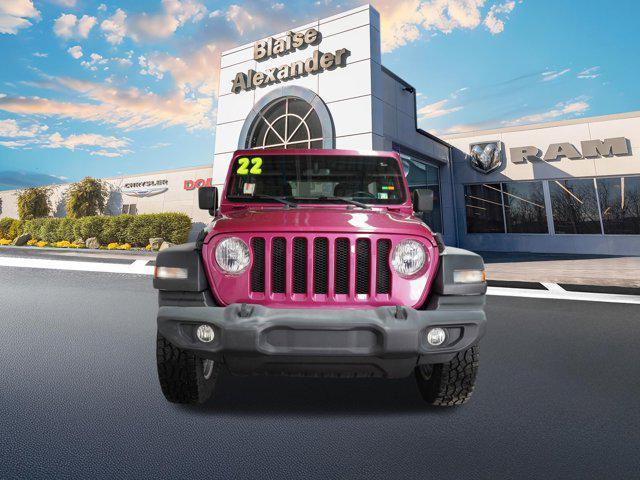 used 2022 Jeep Wrangler Unlimited car, priced at $30,500