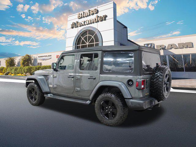 used 2020 Jeep Wrangler Unlimited car, priced at $25,000