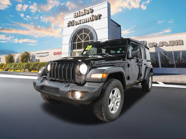 used 2023 Jeep Wrangler car, priced at $24,500