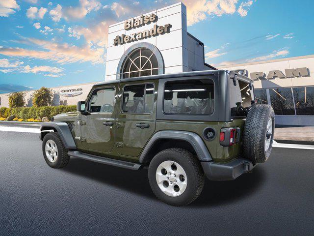used 2021 Jeep Wrangler Unlimited car, priced at $27,500