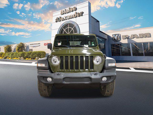 used 2021 Jeep Wrangler Unlimited car, priced at $27,500