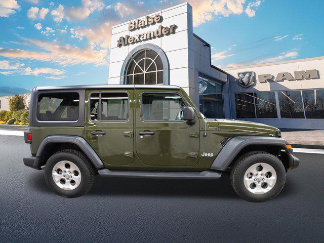used 2021 Jeep Wrangler Unlimited car, priced at $27,500