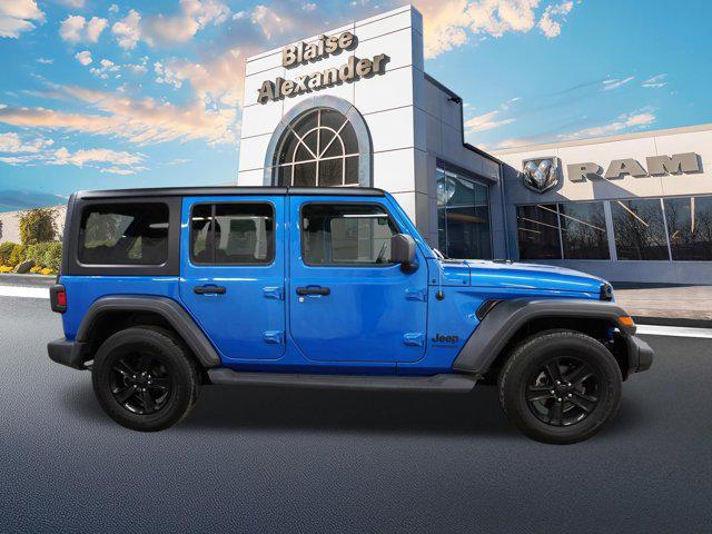 used 2021 Jeep Wrangler Unlimited car, priced at $29,000