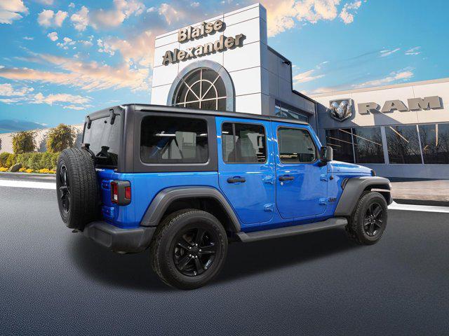 used 2021 Jeep Wrangler Unlimited car, priced at $29,000