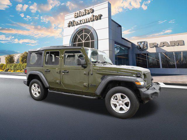 used 2022 Jeep Wrangler Unlimited car, priced at $32,000