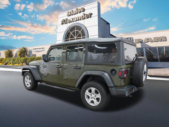 used 2022 Jeep Wrangler Unlimited car, priced at $32,000