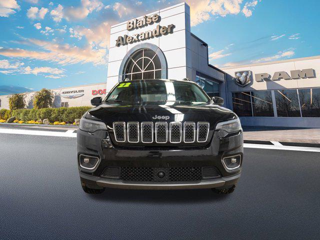 used 2022 Jeep Cherokee car, priced at $21,000