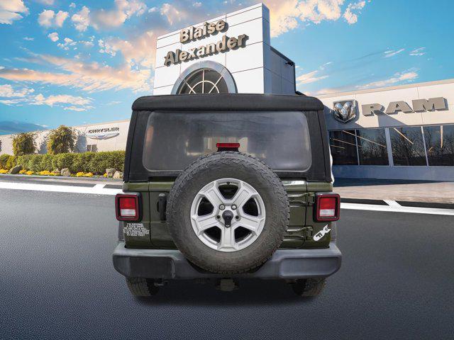 used 2021 Jeep Wrangler Unlimited car, priced at $27,500