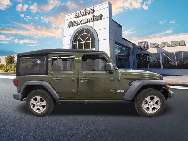 used 2021 Jeep Wrangler Unlimited car, priced at $27,500