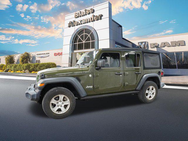used 2021 Jeep Wrangler Unlimited car, priced at $27,500