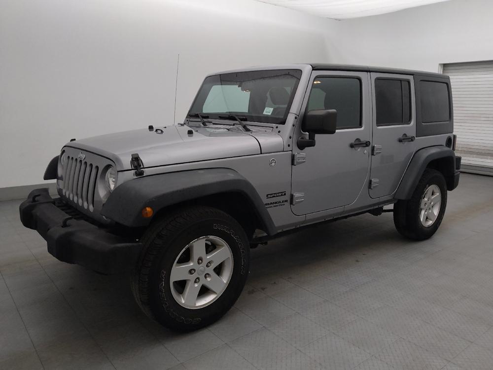 used 2016 Jeep Wrangler Unlimited car, priced at $20,295