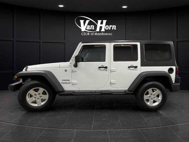 used 2014 Jeep Wrangler Unlimited car, priced at $16,489