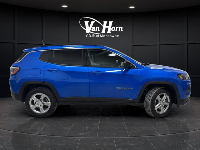 used 2023 Jeep Compass car, priced at $18,999