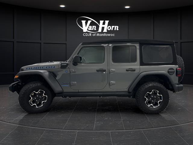 used 2022 Jeep Wrangler Unlimited 4xe car, priced at $25,749