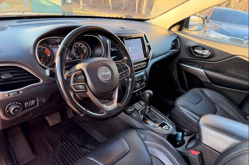 used 2021 Jeep Cherokee car, priced at $19,900