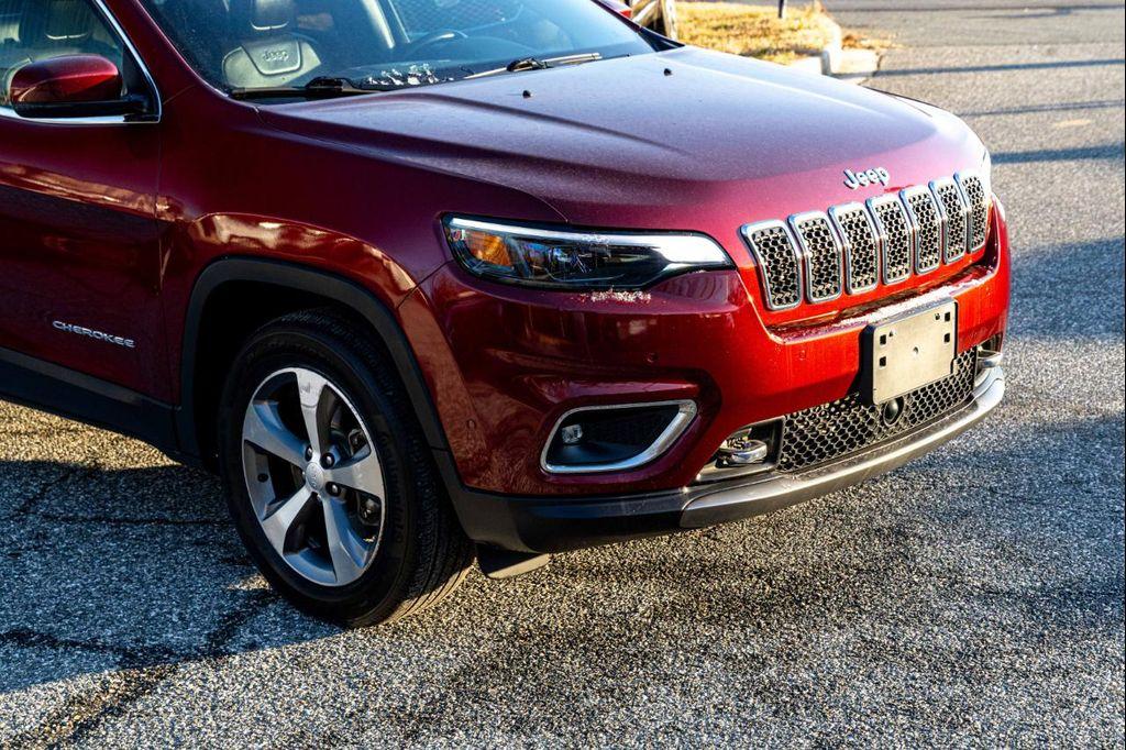 used 2021 Jeep Cherokee car, priced at $19,900