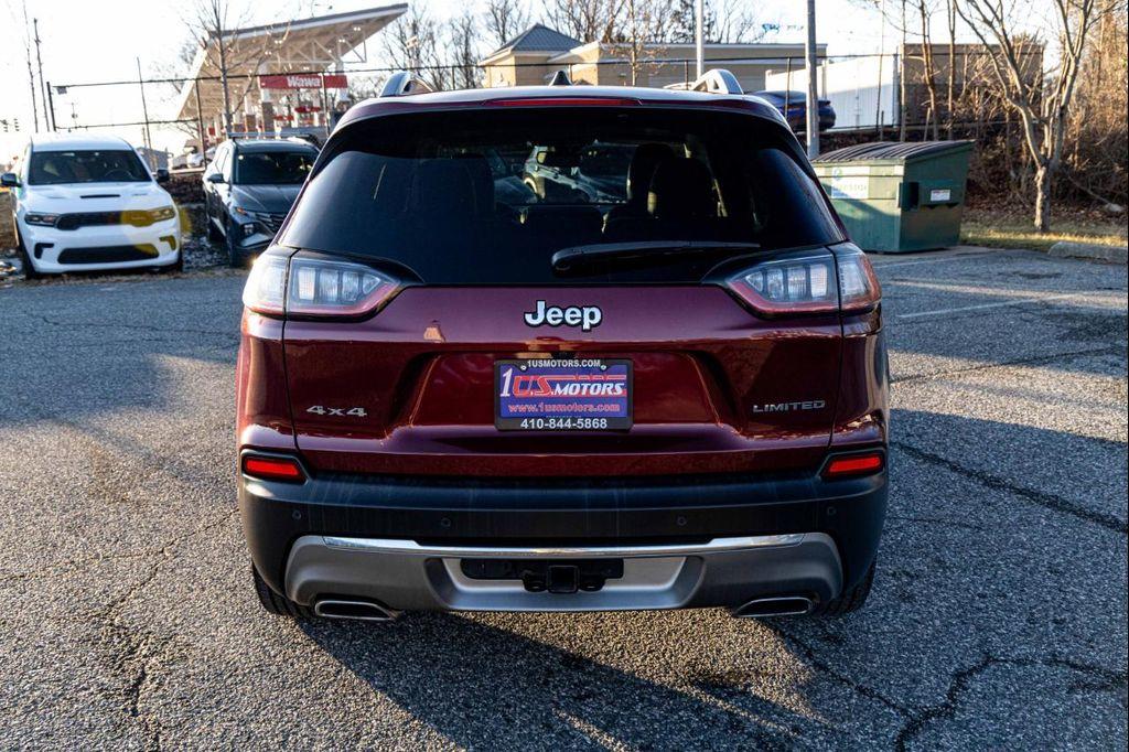 used 2021 Jeep Cherokee car, priced at $19,900