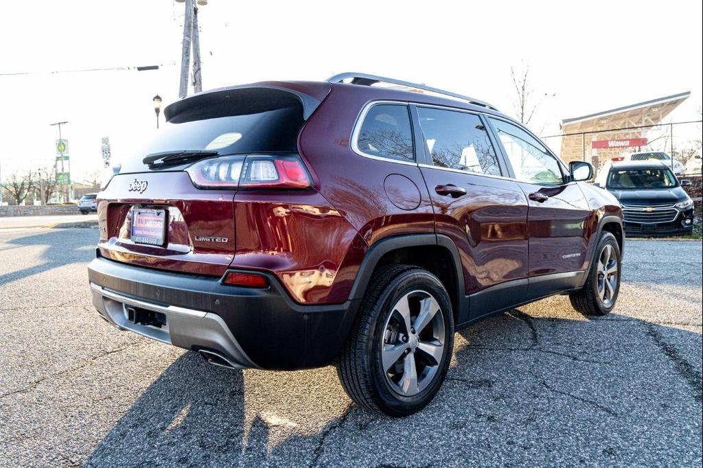 used 2021 Jeep Cherokee car, priced at $19,900